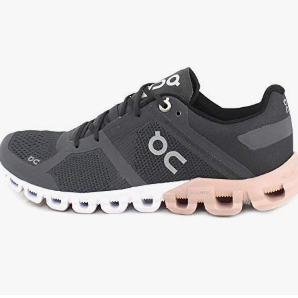 On Running Cloudflow Women’s Size 8.5 FVN-PI Rock Rose Cloudtec Helion - Picture 2 of 16